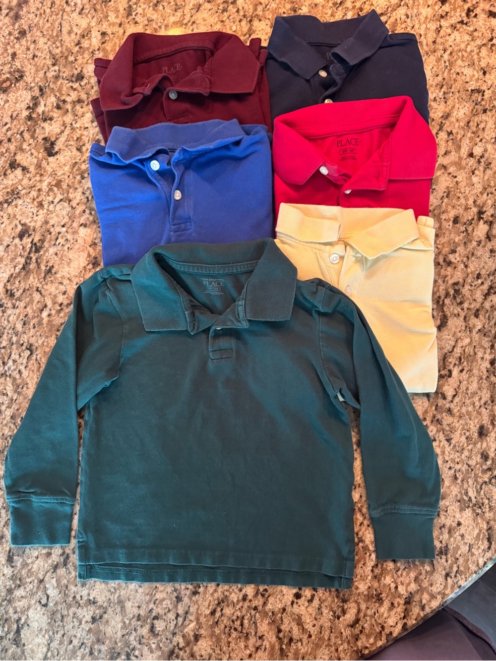 The Children’s Place Long-Sleeve Polo Shirts